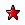 Red star icon for Feedback score between 1,000 to 4,999